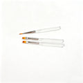 3-Piece Acrylic Handle Watercolor Brush Set - Frosted White - COI0002 product image