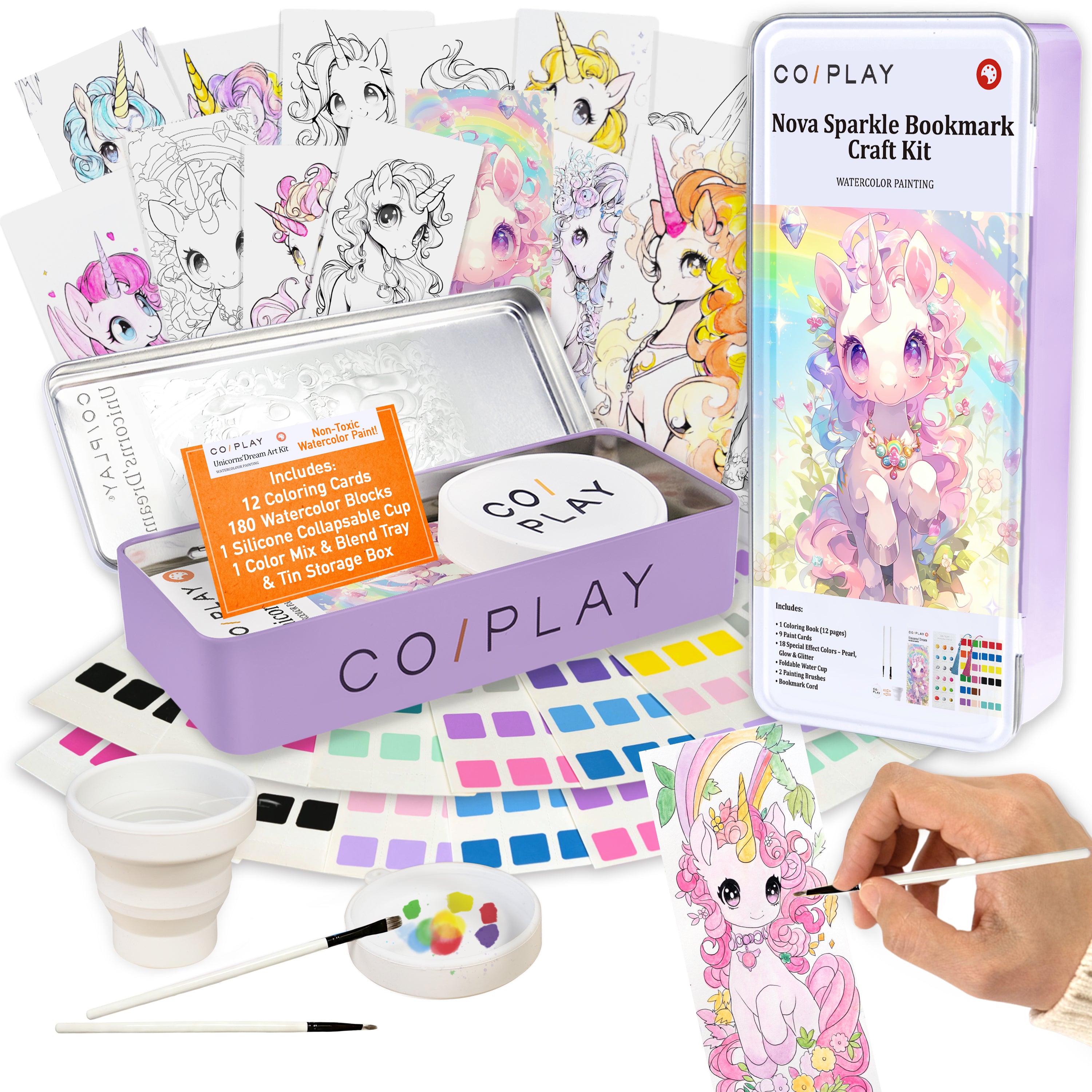 Nova Sparkle Bookmark Craft Kit - COI0009 product image