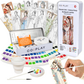 Dynasty Girls — Crimson Peony Bookmark Craft Kit - COI0011 product image