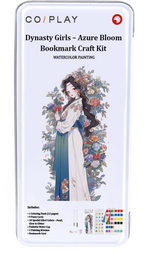 Dynasty Girls — Azure Bloom Bookmark Craft Kit - COI0012 additional product image 2