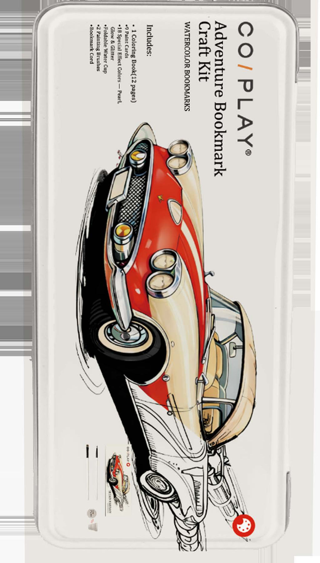 COI0013 Adventure Bookmark Craft Kit tin package