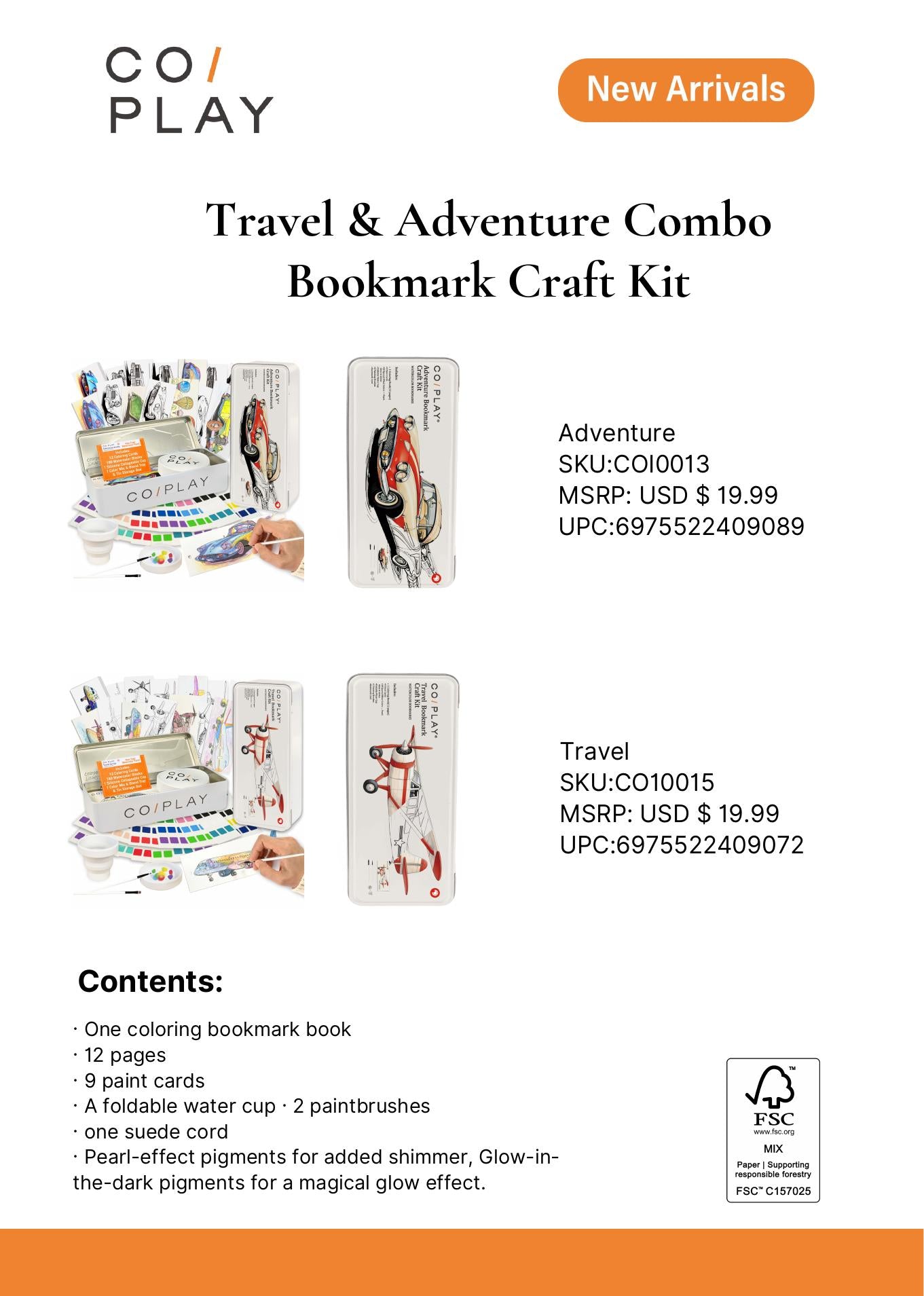 COI0013 Adventure official catalog overview