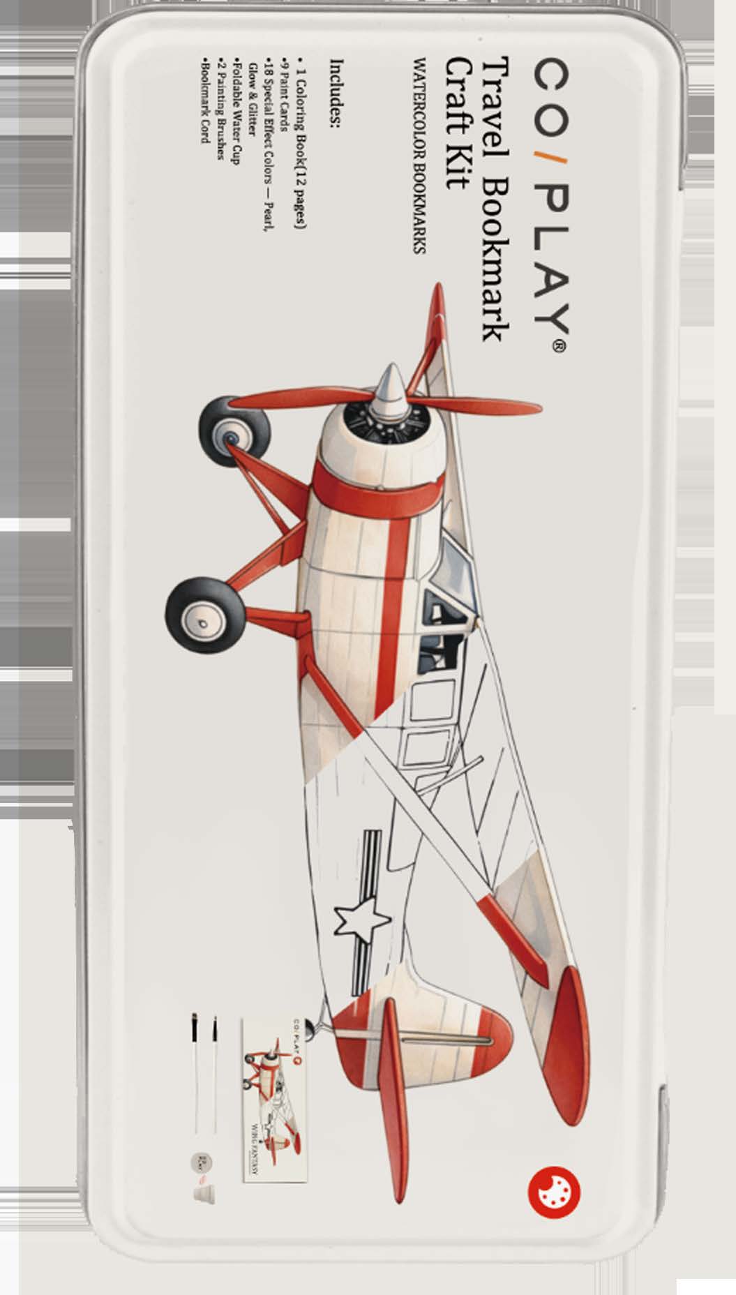 COI0015 Travel Bookmark Craft Kit tin package