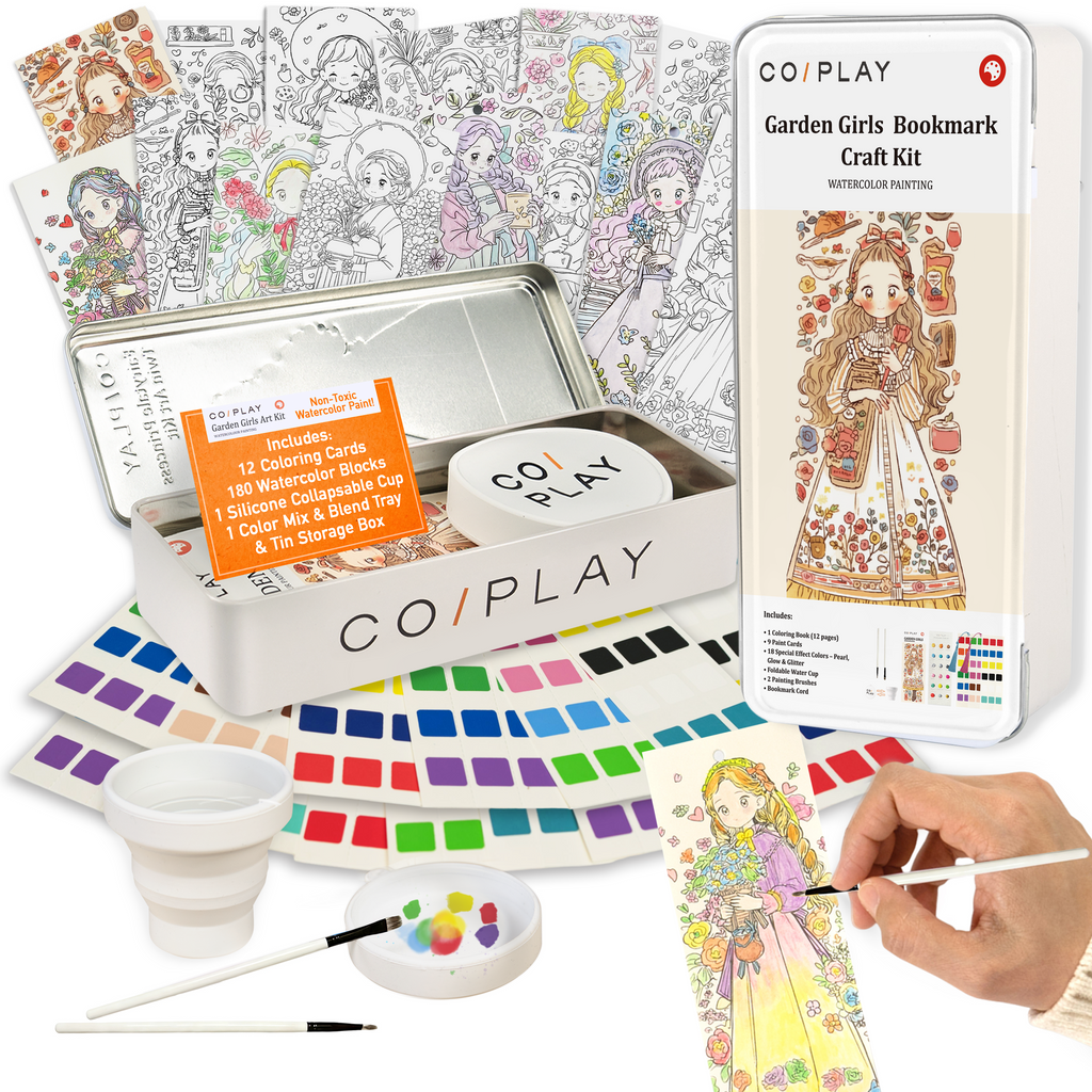 Garden Girls Bookmark Craft Kit - COI0016 product image