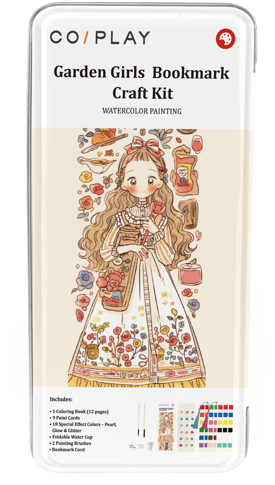 Garden Girls Bookmark Craft Kit - COI0016 additional product image 2