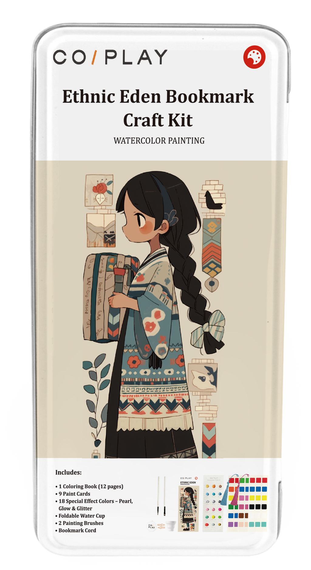 Ethnic Eden Bookmark Craft Kit - COI0017 additional product image 2
