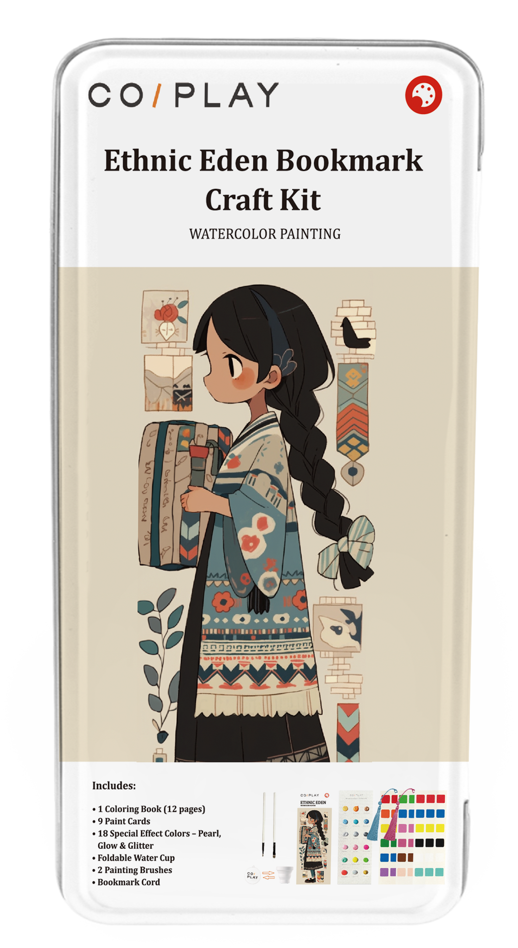 Ethnic Eden Bookmark Craft Kit - COI0017 additional product image 2