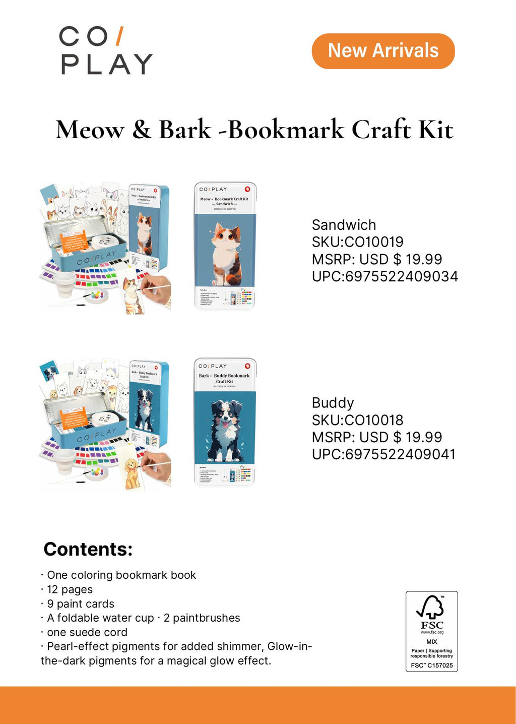 COI0018 Buddy official catalog overview