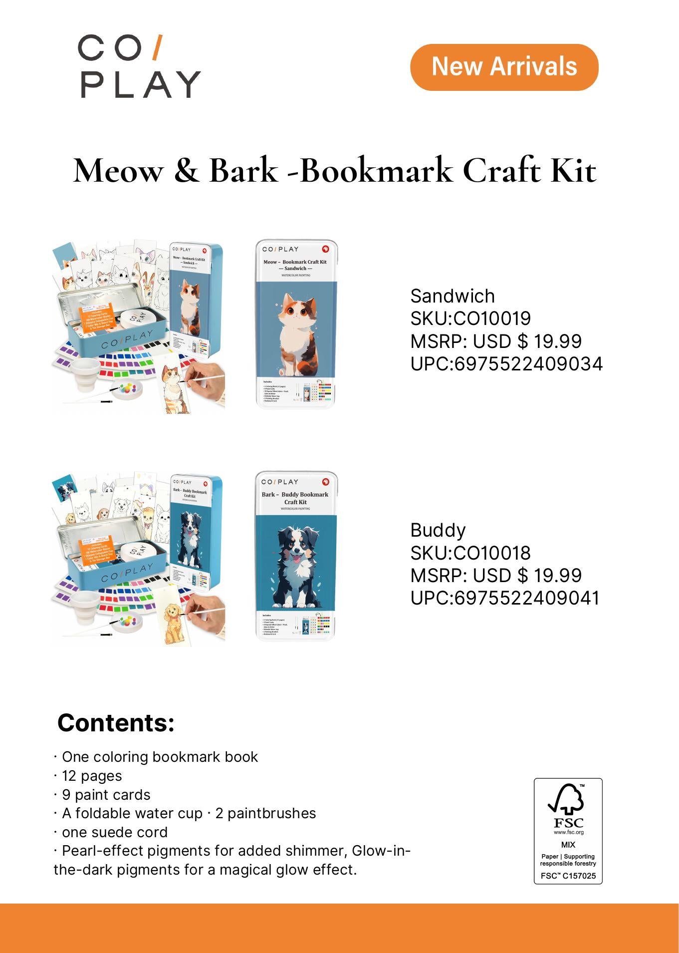 COI0019 Sandwich official catalog overview