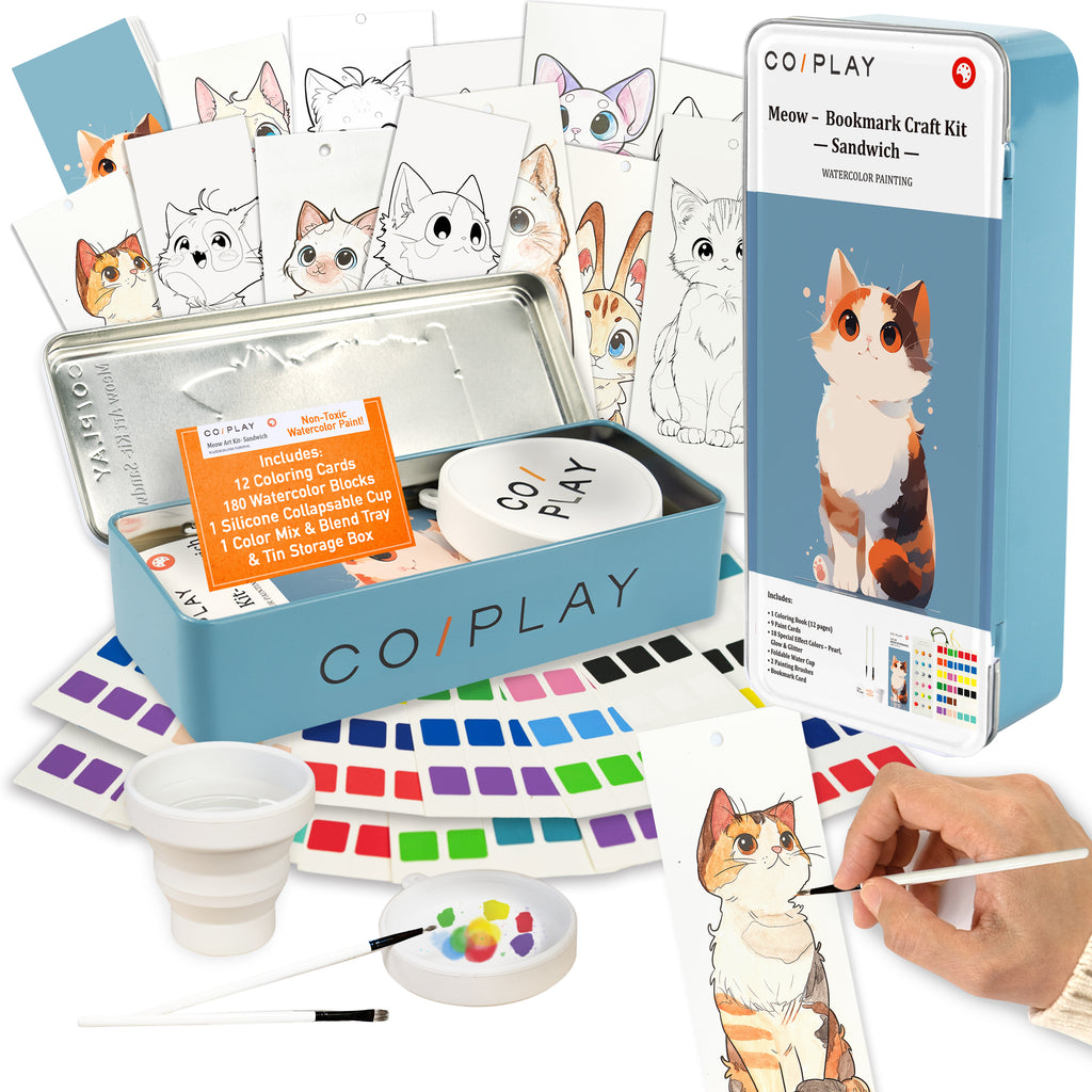 Meow Bookmark Craft Kit — Sandwich - COI0019 product image