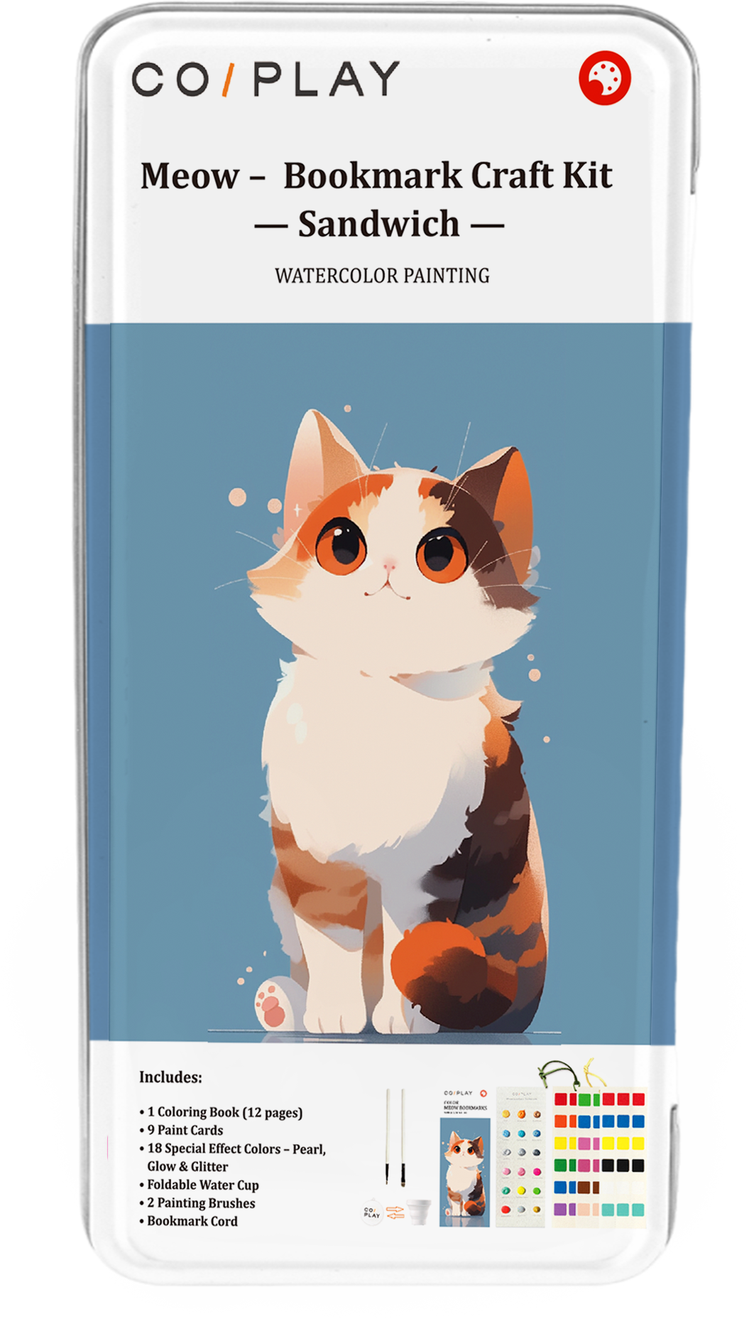 Meow Bookmark Craft Kit — Sandwich - COI0019 additional product image 2
