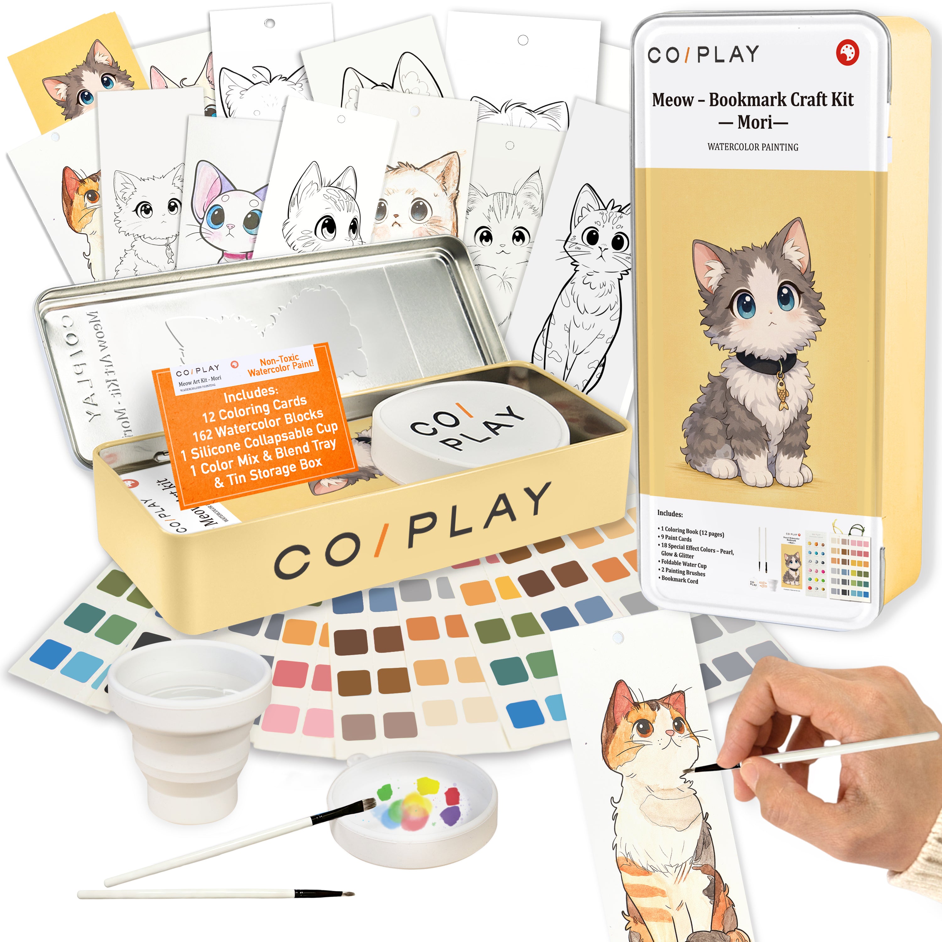 Meow Bookmark Craft Kit — Mori - COI0020 product image