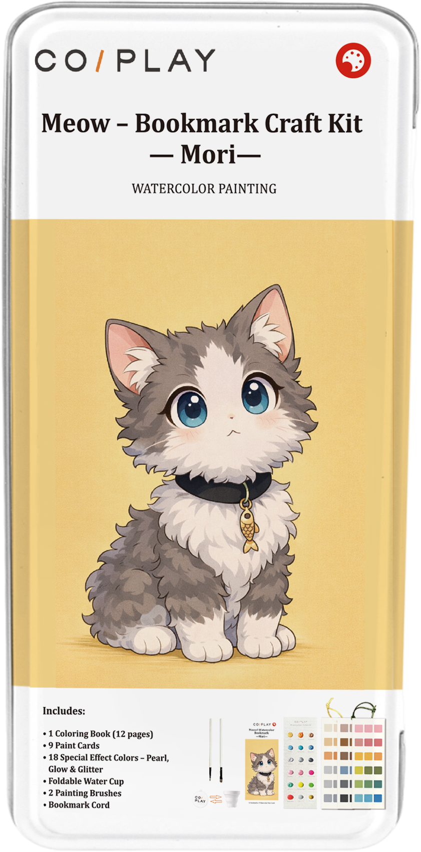 Meow Bookmark Craft Kit — Mori - COI0020 additional product image 2