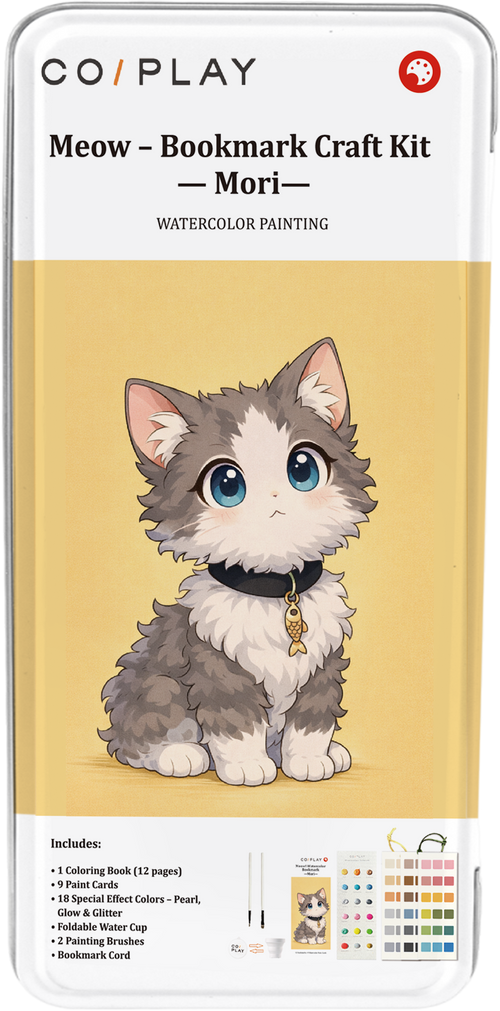 Meow Bookmark Craft Kit — Mori - COI0020 additional product image 2