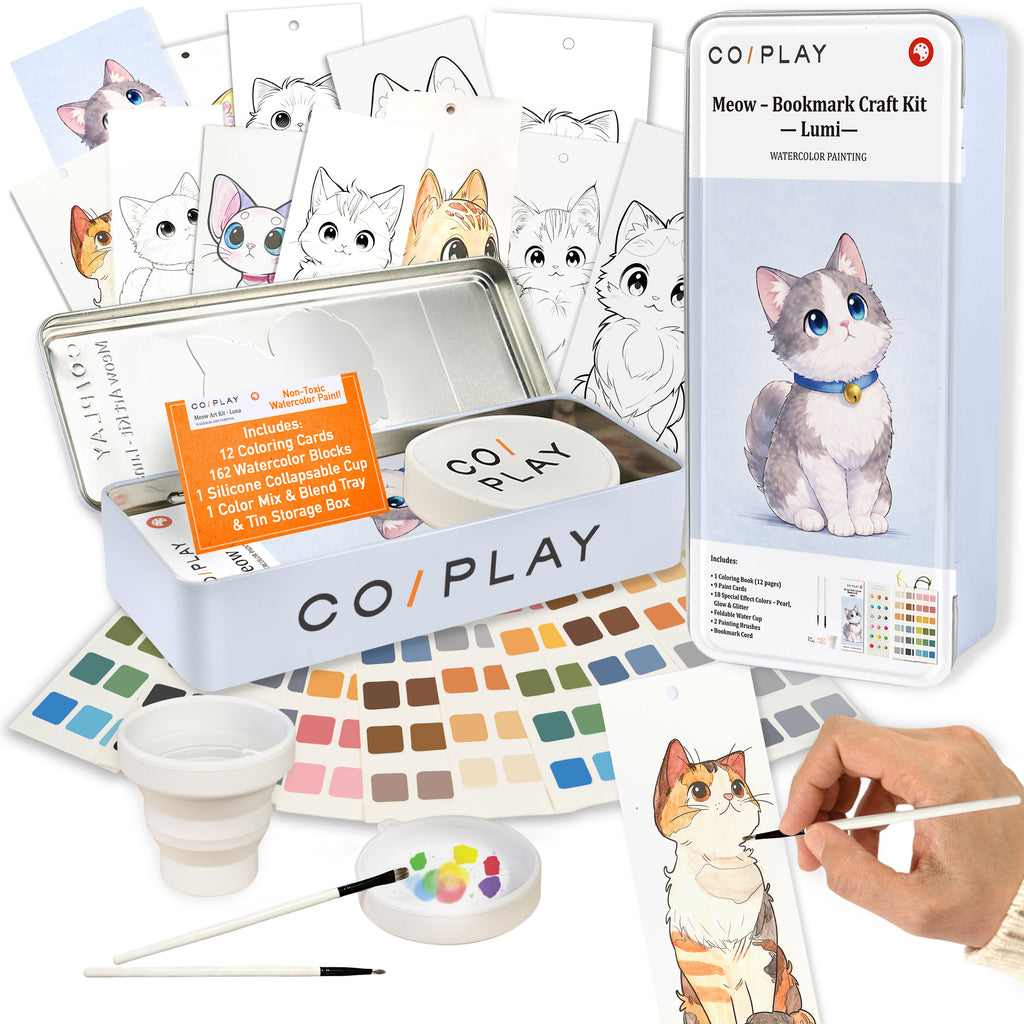 Meow Bookmark Craft Kit — Lumi - COI0021 product image
