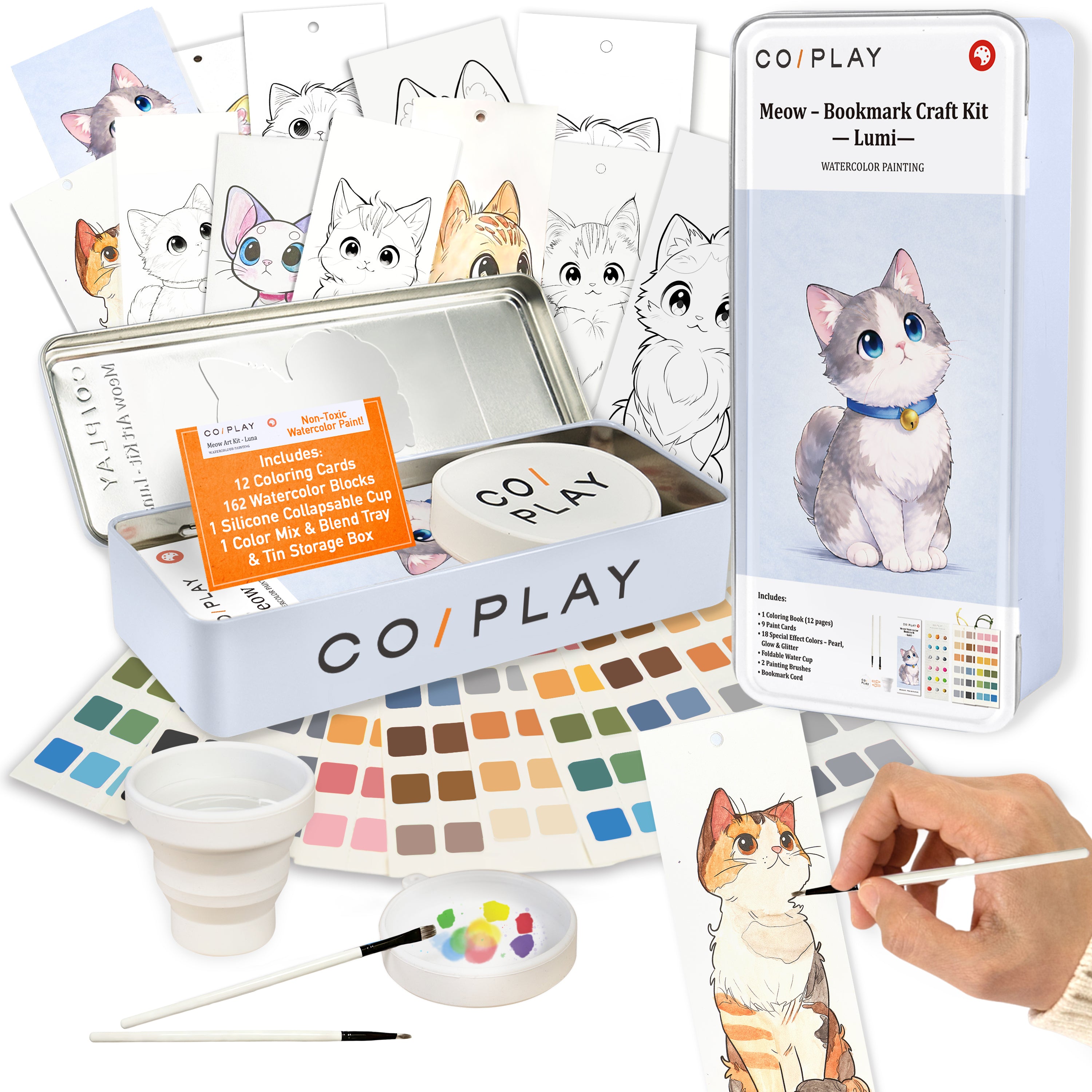 Meow Bookmark Craft Kit — Lumi - COI0021 product image
