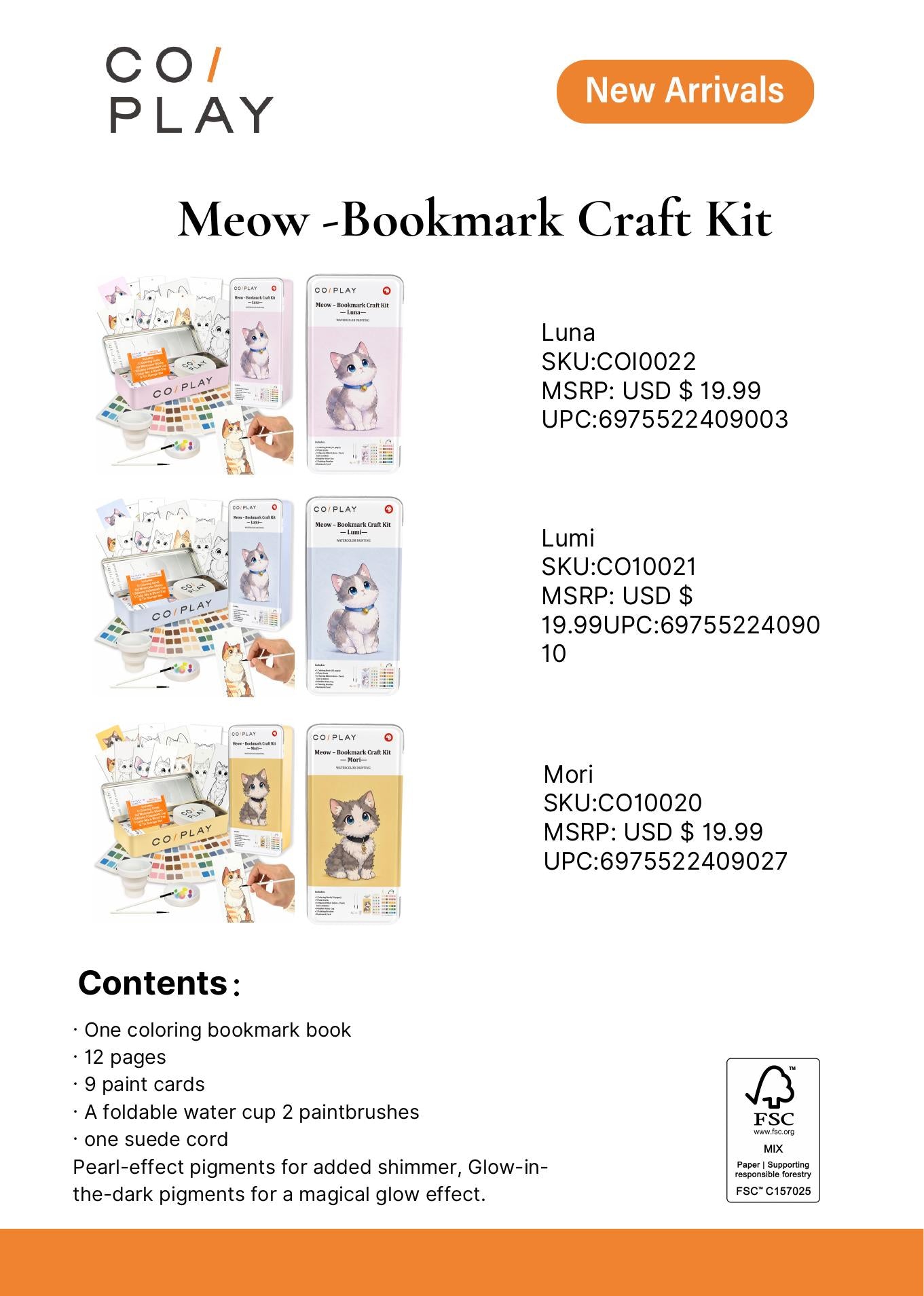 COI0022 Luna official catalog overview