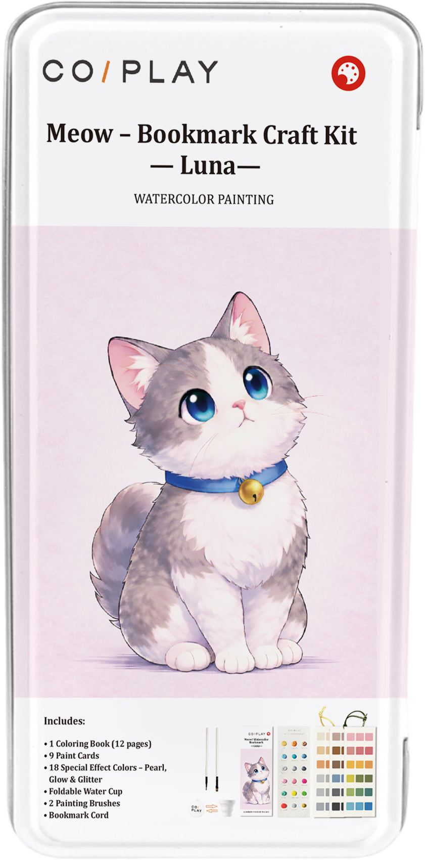 Meow Bookmark Craft Kit — Luna - COI0022 additional product image 2
