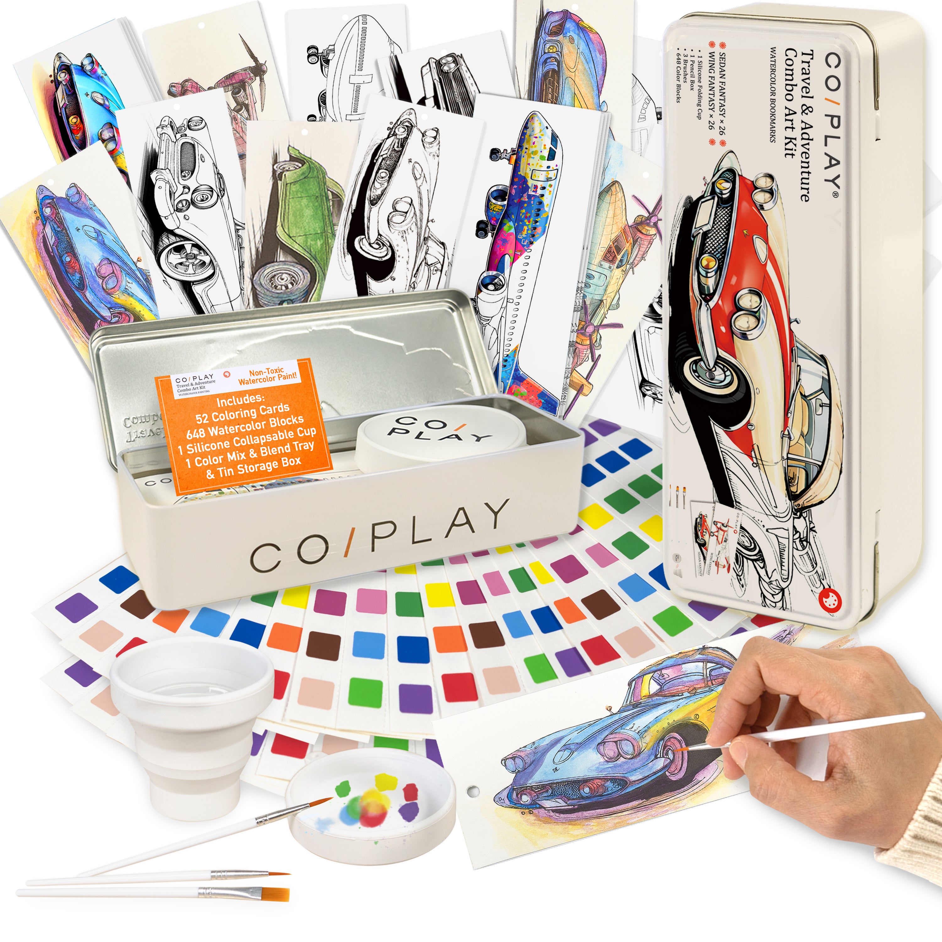 Travel & Adventure Combo Bookmark Craft Kit - COI0024 product image