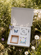 COI Play Frame & Create Butterfly Watercolor Set open box contents