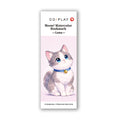 Meow! Watercolor Bookmark Coloring Book - Luna - COI0032 product image