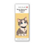 Meow! Watercolor Bookmark Coloring Book - Mori - COI0034 product image