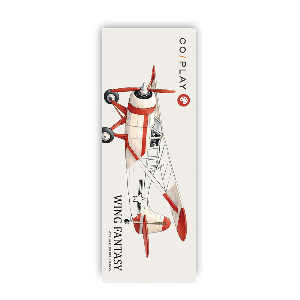 Wing Fantasy Watercolor Bookmark Coloring Book - COI0039 product image