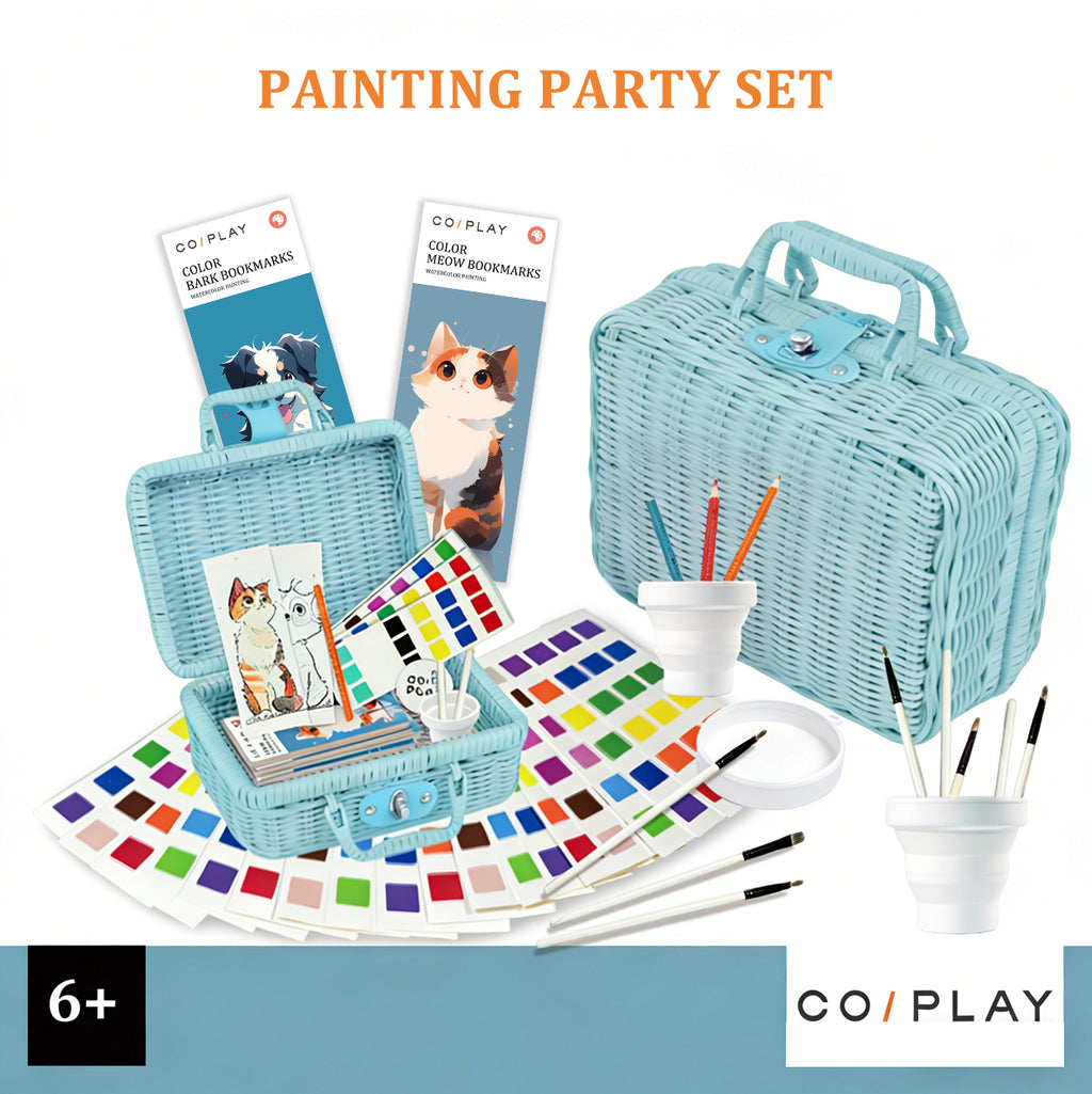 Meow & Bark Bookmark Art Party Deluxe Creative Fun for 8 Artists - COI0052 additional product image 2