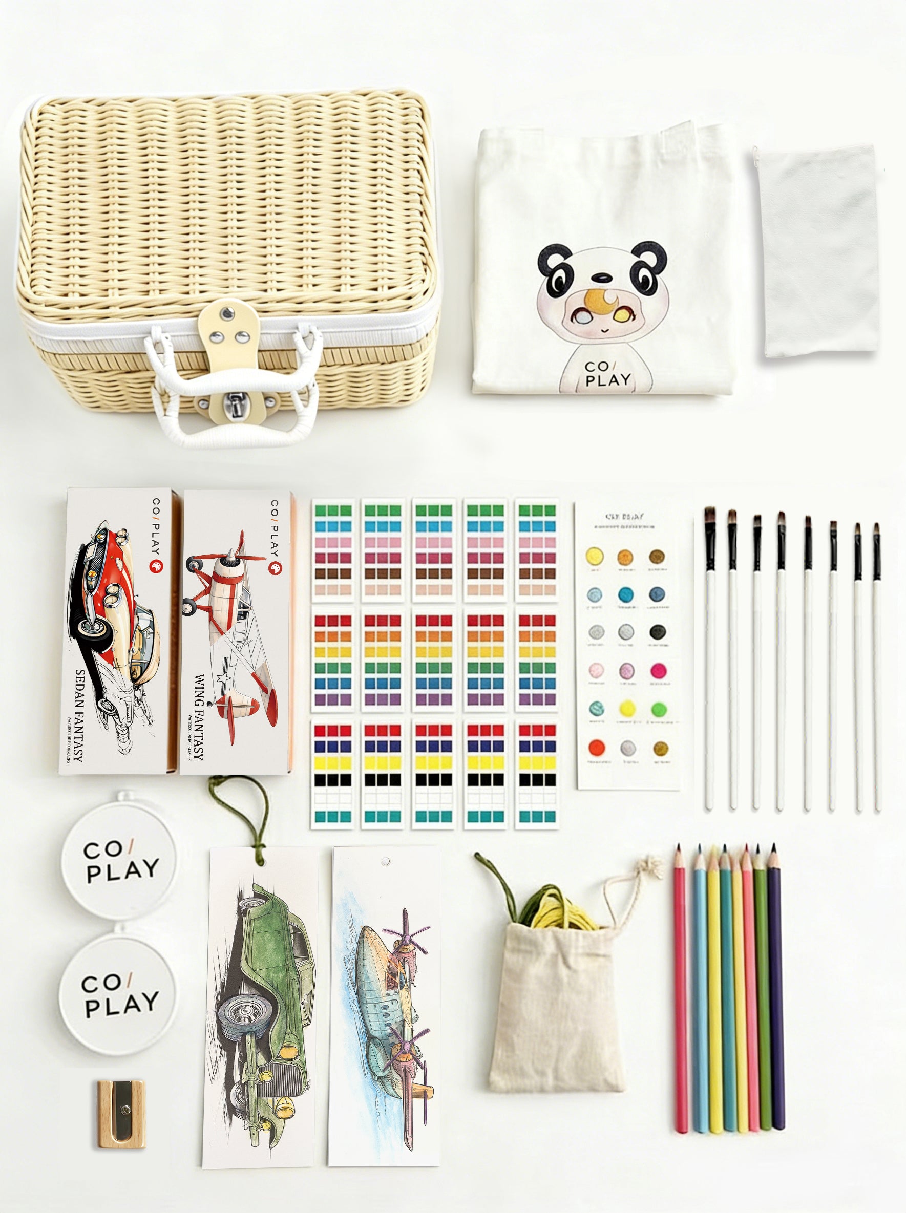Travel & Adventure Combo Bookmark Art Party Deluxe Creative Fun for 8 Artists - COI0053 product image