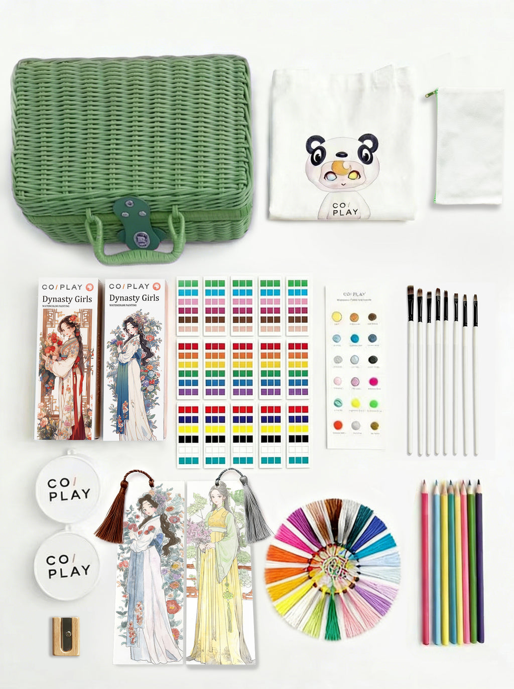 Dynasty Girls Bookmark Art Party Deluxe Creative Fun for 8 Artists - COI0054 product image