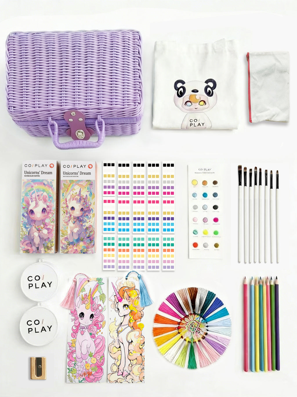 Unicorns' Dream Bookmark Art Party Deluxe Creative Fun for 8 Artists - COI0055 product image