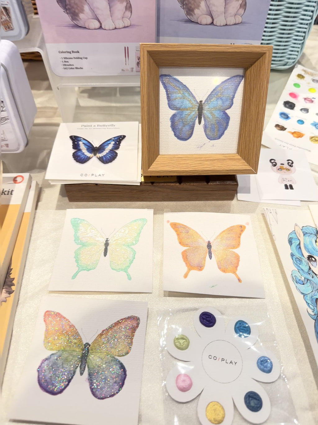 COI Play Frame & Create Butterfly Watercolor Set product video